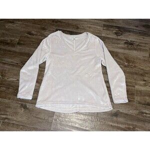 UGG Daisy Sherpa Pullover Womens XL Tan Soft Fleece Long sleeve Sweater shirt